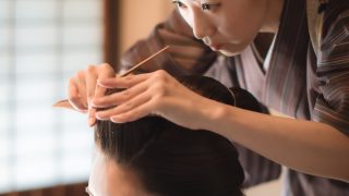 日本髪✖️中京のまち＝レトロで新しい出会い